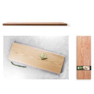 China Sustainable Ash Wood Rectangle Cutting Board Cheese Board Serving Panel for Home for sale