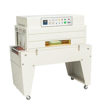 China Food CE certificated DSA4525 Chain Type Plastic Film Heat Shrink Cosmetic Gift Box Packaging Machine for sale