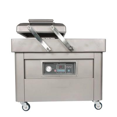 China Food DZ400-2SB Commercial Vacuum Packing Machine for Seafood Double Chamber Fresh Meat Bags Vaccum Sealer for sale