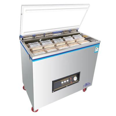 China Food DZ-680 Automatic Grain Rice Brick Plastic Bag Mold Vacuum Sealing Packaging Machine for sale