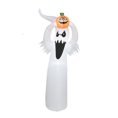 China Whosale LED Inflatable Halloween Decorations Inflatable Ghost Halloween Party Glowing Outdoor Decoration For Halloween Party Supplies for sale