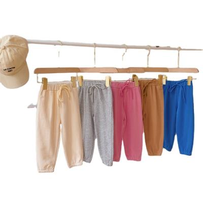 China Anti-pilling Girls' Pants Autumn Children'S Sweatpants Styles Baby Girls Boys Long Trousers Culottes Casual Pants for sale