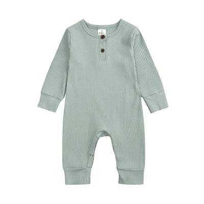 China Long Sleeve Spandex/Fiber Cotton Baby Onesie Baby Toe-Jacket Bamboo Kids Clothing Jumpsuit for sale