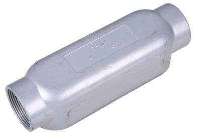 China Aluminum Rigid Conduit Body / Type C Conduit Body Grey Color UL Standard for sale