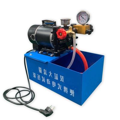 China Family Homes Test Bench Water Pipe Pipe Tool Test Electric Hydrostatic Electric Hydraulic High Pressure Pump [CE] for sale