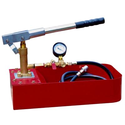 China Family Homes [CE] Hydrostatic Hydraulic Hand Hose Test Bench Piping Tool Manual High Pressure Water Test Pump for sale