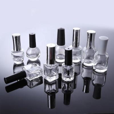 China High Quality Cosmetic / Beauty 5-13ML Nail Polish Bottle With Brush Packing Glass Bottle for sale