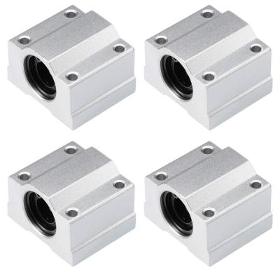 China Factory SCS12UU Linear Ball Bearing Slide Block Units, 12mm Hole Diameter (4 Pack) for sale