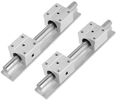 China Factory Rail SBR12-800mm 2Set Linear Slider Guide And 4X SBR12UU Bearing Block For 12mm (800mm) Slotted Bearings for sale