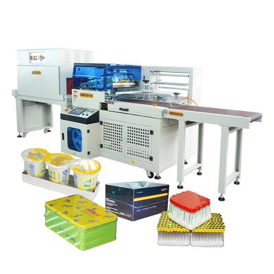 China Food Plastic Sheet Automatic L Wrapper Automatic L Bar Sealer Shrink Wrap Shrink Seal Packing Machine for sale