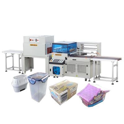 China Food Bath Heat Bomb Shrink Wrap Packaging Machine Bopp Band Shrink Package Machine for sale