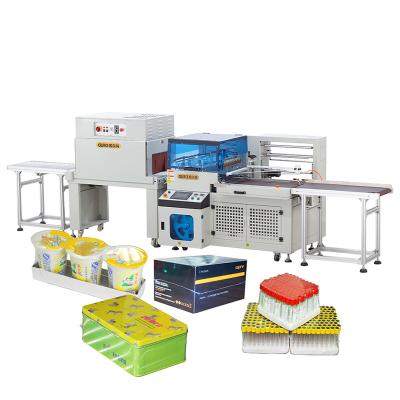 China PE POF Food Wrap Film Shrink Wrapping Machine Auto Plastic Heat Tunnel Wrapping Shrink Wrapping Machine for sale