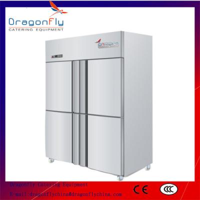 China Stainless Steel Commercial Upright Refrigerator Ventilated Cooling for sale