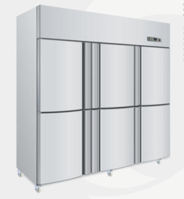 China 220V Stainless Commercial Refrigerator Freezer For Government / School for sale