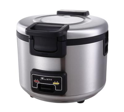 China Industrial Mechanical Stainless Steel Rice Cooker 16L Semi Automatic for sale