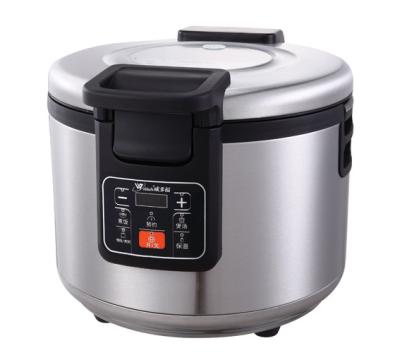 China completamente fogão de arroz 20L de aço inoxidável automático com o potenciômetro interno de aço para o restaurante à venda