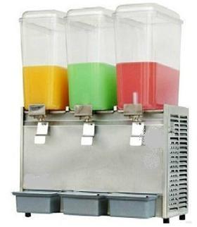 China 3 Bowl Clear Plastic Beverage Dispenser Commercial Beverage Equipment Bubbler Type for sale