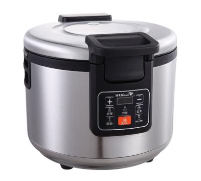 China Commercial Stainless Steel Rice Cooker , Multifunction 20 Cup Rice Cooker for sale