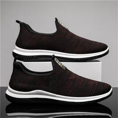 China Damping New High Quality Fabric Casual Shoes Walking Home Breathable Non-slip Shoes For Men for sale