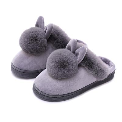 China Foam Men And Women Couples Winter Warm Wooden Floor Thickened Indoor Warm Slippers Cotton Slippers for sale