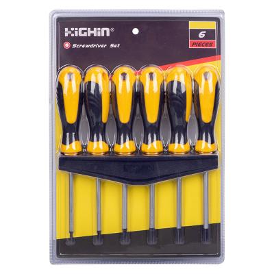 China Household Tool Kit 6 Pieces Screwdriver Sets Multifunctional Professional Hand Screwdriver Tools for sale