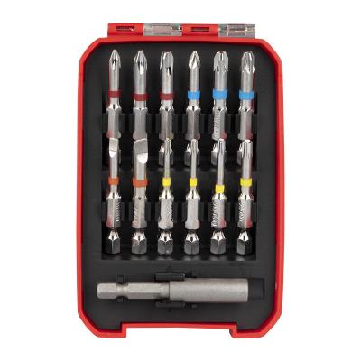 China DIY Tools 13 in 1 Professional Screwdriver Bit Set with Magnetic Bitten Extension Bar for sale