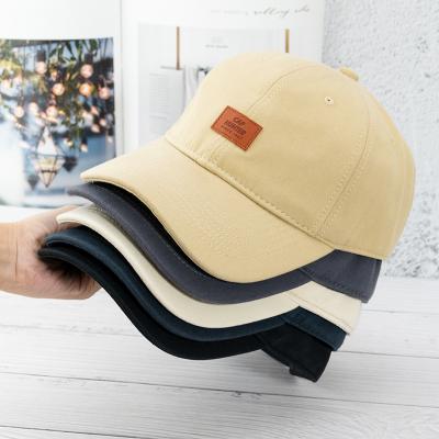 China New Style Custom Hats Suede COMMON Hat Embroidered Baseball Cap for sale