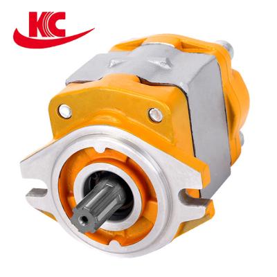 China High efficiency factory direct high pressure forklift hydraulic gear pump, 9, 10, 13 spline gear pump replace Shimadzu forklift hydraulic pump for sale