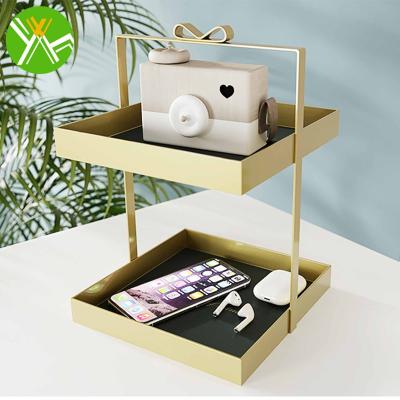 China Yuhai Modern Wholesale Cosmetic Shelf For Dress New Design Iron Wall Rack Metal Storage Wholesale Rack For Bathroom for sale