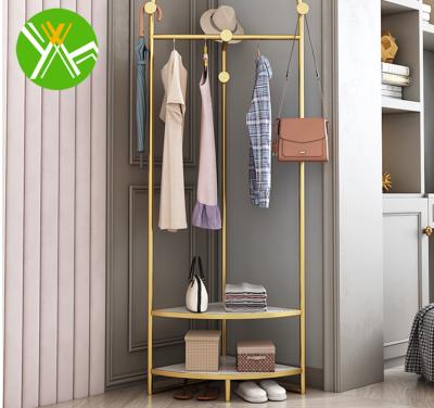 China Yuhai Minimalist New And Dresser Metal Small Simple Lightweight Luxury Clothes Rack For Bedroom for sale