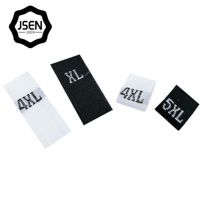 China Washable Brand New Apparel Garment Woven Label Ribbon Neck Label for sale