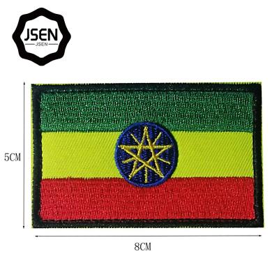 China Viable Custom Wholesale Embroidered Patch 3D Embroidery Patch Europe Africa Ethiopia Moldova Embroidered Patch , 3D Embroidered Chapter for sale