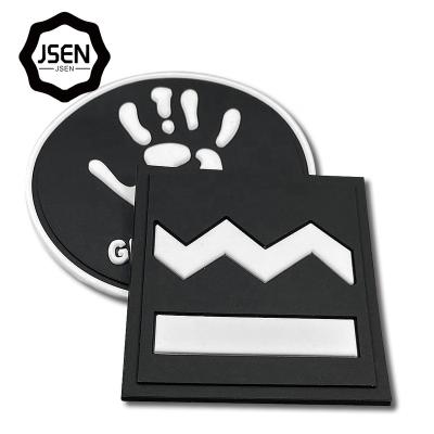 China Custom Tactical Morale Patch Custom 3D PVC Silicone Rubber 3D Silicone Rubber Logo Badge Patch for sale