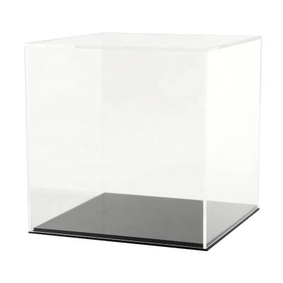 China Eco-friendly Acrylic Transparent Multi-Function Five Sided Acrylic Storage Display Box Cassette Bottom Box for sale