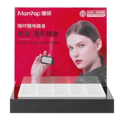 China China Table Display Rack Shop Acrylic Cigarette Display Rack The Latest Fashion Acrylic Cigarette Display Rack for sale