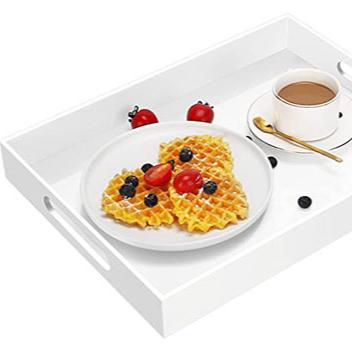 China Transparent Service Factory Eco-Friendly Production Tray Hand-Made Plexiglass Environmental Protection Tray New Acrylic Storage Tray for sale