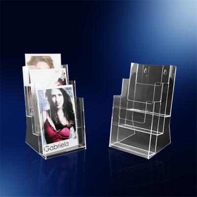 China A4 Display Stand Sideboard Home Business Name Card Holder For Office for sale