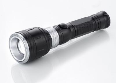 China household LED Rechargeable Flashlight , 10W Zoom super bright led torch for sale