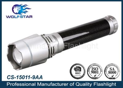 China Zoom High Power Flashlight 9AA Battery Aluminum Alloy For Household Etc for sale