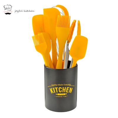 China 2020 Hot Sale Disposable Silicone Baking Tools Bakeware 8 Pieces Silicone Kitchen Accessories Eco-friendly Utensils Set for sale