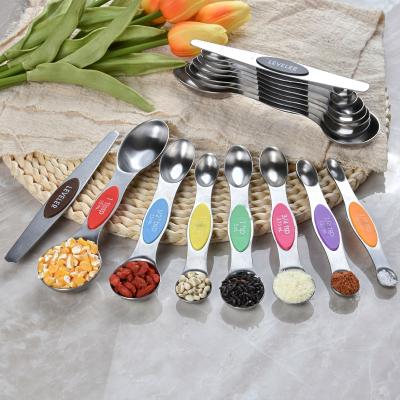 China Amazon Viable Hot Selling Instruments 8pcs Magnet Doser With Lever For Cooking for sale