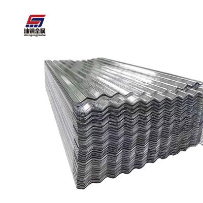 China Corrugated Galvalume Gi Roof Construction Steel Sheet Galvanized Sheet Material Prepainted Steel Galvanized for sale