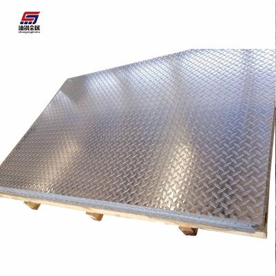 China Building Construction Equipment Hot Dipped Galvanized Steel Checkered Plate For Sale Thickness ASTM A36 Q235B SS400 5mm for sale