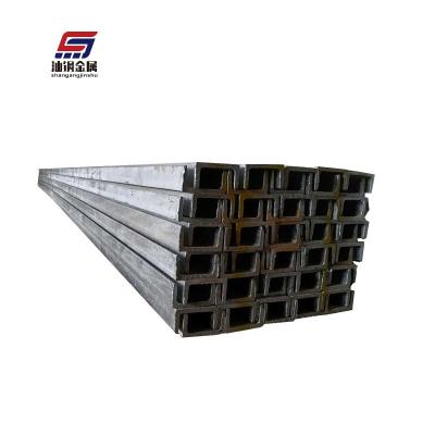 China Sheet Metal Fixing Galvanized Channel Tolerance U 0.9 - 12mm Ms Cold Rolled Mild Steel Strut C Channel Unistrut for sale