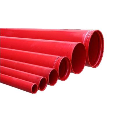 China Red Steel Weled Fire Hose Pipe ASTM A53 Type E Grade B ERW Sch40 PaintedCarbon PaintedCarbon Red Steel Sprinkler Fighting Pipe Round for sale