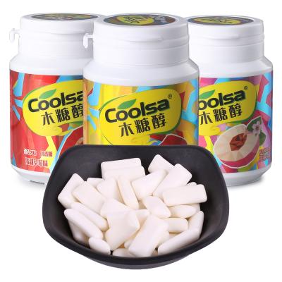 China High Quality Normal Strong Fresh Healthy Natural Xylitol Sugar Free Mint Flavor Chewing Gum for sale