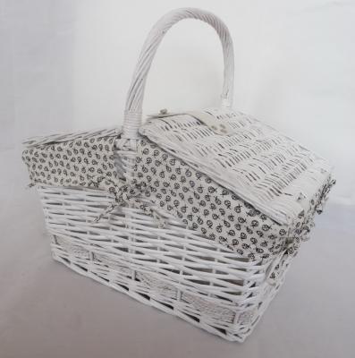 China Handles high quality picnic wicker basket for sale