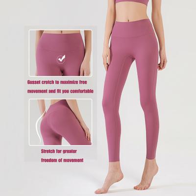 China 2021 Solid Color Breathable Soft Seamless Spandex Sports Gaiters Elastic No Toe Tight Yoga Pants Workout Gaiters Camel for sale