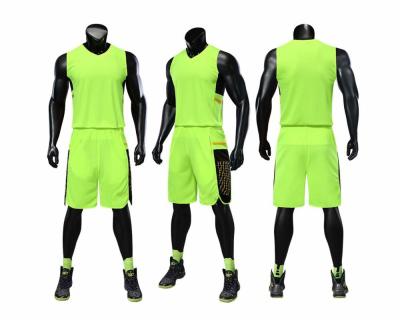 China New Breathable Custom Design Mens Sports Uniform Private Logo Basketball Tracksuits for sale