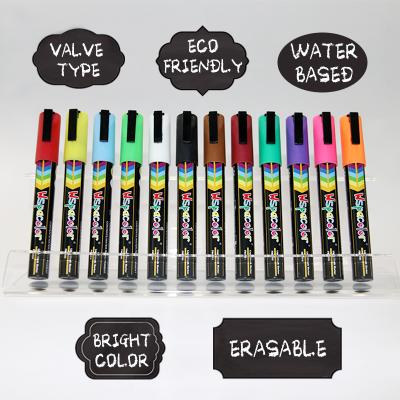 China Hot Selling Amazon Blackboard and Blackboard Marker Label Eraser Liquid Chalk Wet Chalk Marker 137*16mm for sale